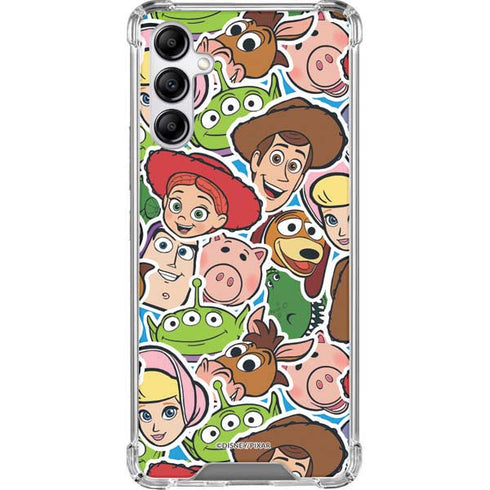 Disney Toy Story Collages Portrait Galaxy A14 5G Clear Case