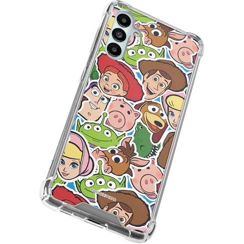 Disney Toy Story Collages Portrait Galaxy A15 5G Clear Case