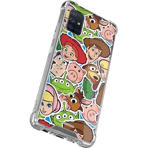 Disney Toy Story Collages Portrait Galaxy A51 5G Clear Case