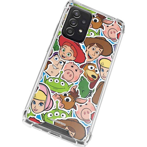Disney Toy Story Collages Portrait Galaxy A52 5G Clear Case