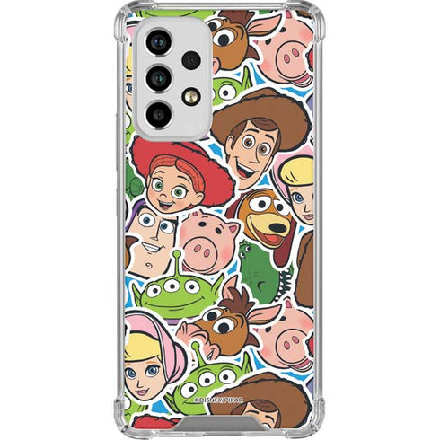 Disney Toy Story Collages Portrait Galaxy A53 5G Clear Case