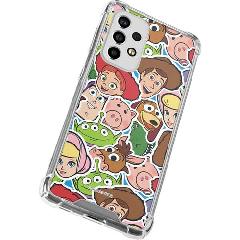 Disney Toy Story Collages Portrait Galaxy A53 5G Clear Case
