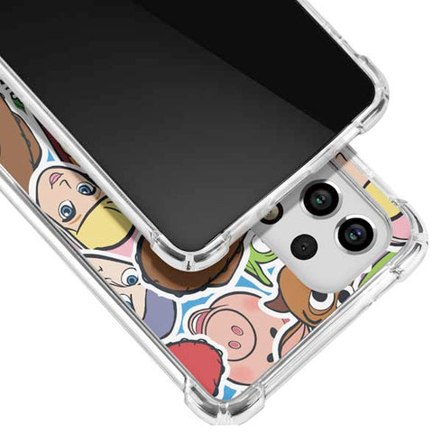 Disney Toy Story Collages Portrait Galaxy A53 5G Clear Case