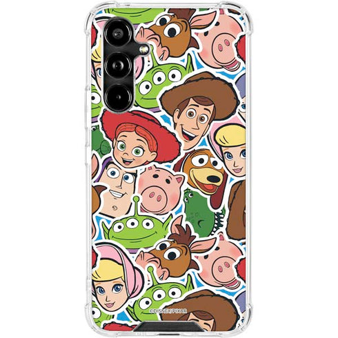 Disney Toy Story Collages Portrait Galaxy A54 5G Clear Case