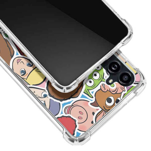 Disney Toy Story Collages Portrait Galaxy A54 5G Clear Case
