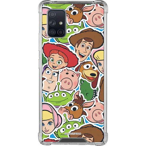 Disney Toy Story Collages Portrait Galaxy A71 5G Clear Case