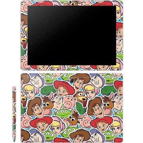 Disney Toy Story Collages Portrait Galaxy Book 12in Skin