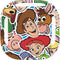 Disney Toy Story Collages Portrait Galaxy Buds Live Skin