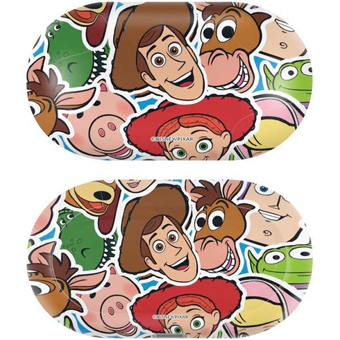 Disney Toy Story Collages Portrait Galaxy Buds Plus Skin