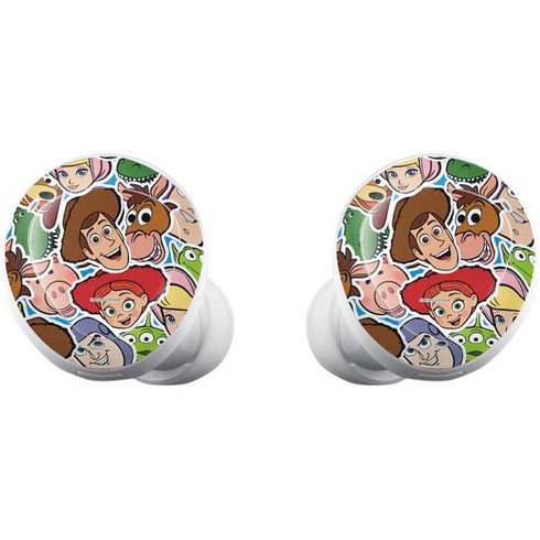 Disney Toy Story Collages Portrait Galaxy Buds Plus Skin
