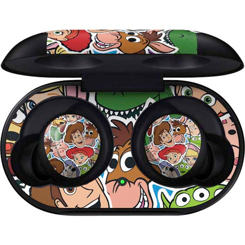 Disney Toy Story Collages Portrait Galaxy Buds Skin