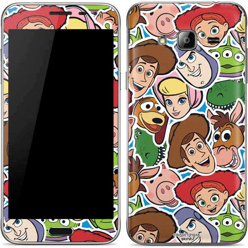 Disney Toy Story Collages Portrait Galaxy J3 Skin