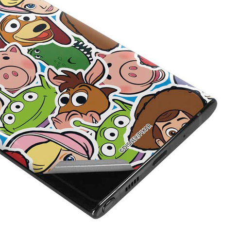 Disney Toy Story Collages Portrait Galaxy Note 10 Plus Skin