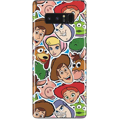 Disney Toy Story Collages Portrait Galaxy Note 8 Skin