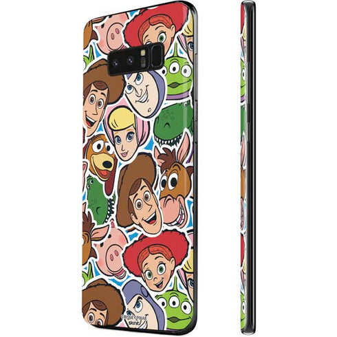 Disney Toy Story Collages Portrait Galaxy Note 8 Skin