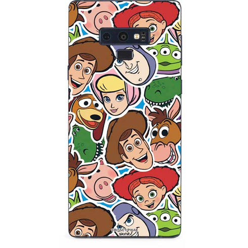 Disney Toy Story Collages Portrait Galaxy Note 9 Skin