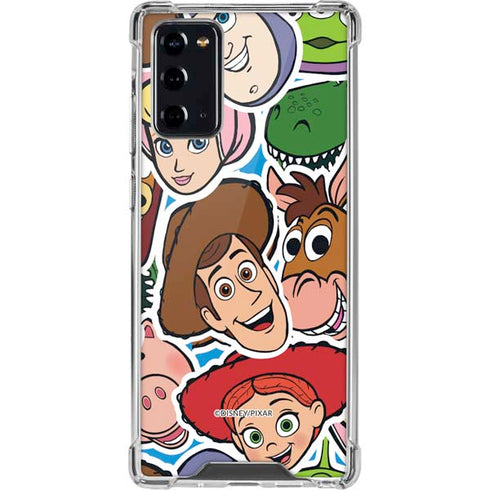 Disney Toy Story Collages Portrait Galaxy Note20 5G Clear Case