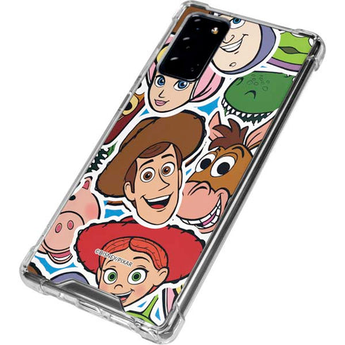 Disney Toy Story Collages Portrait Galaxy Note20 5G Clear Case