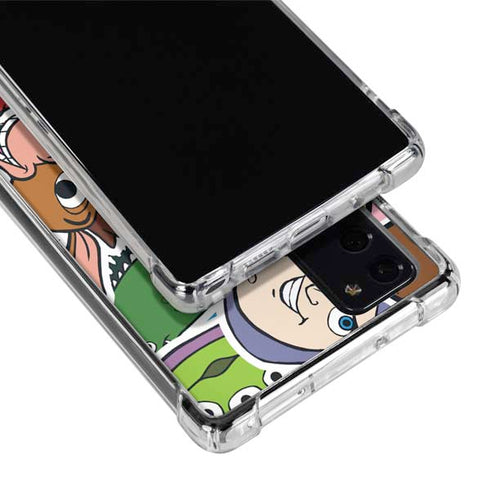 Disney Toy Story Collages Portrait Galaxy Note20 5G Clear Case