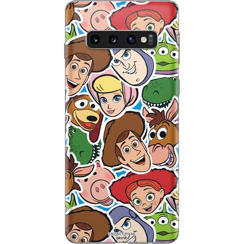 Disney Toy Story Collages Portrait Galaxy S10 Skin