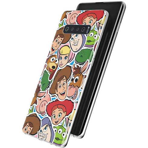Disney Toy Story Collages Portrait Galaxy S10 Skin