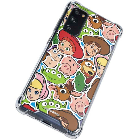 Disney Toy Story Collages Portrait Galaxy S20 FE Clear Case