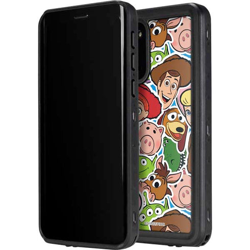 Disney Toy Story Collages Portrait Galaxy S20 Plus Waterproof Case