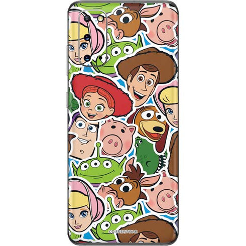 Disney Toy Story Collages Portrait Galaxy S20 Skin