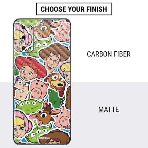 Disney Toy Story Collages Portrait Galaxy S20 Skin