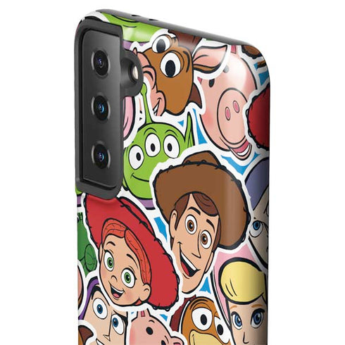 Disney Toy Story Collages Portrait Galaxy S21 Plus 5G Pro Case