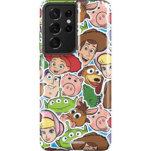Disney Toy Story Collages Portrait Galaxy S21 Ultra 5G Pro Case