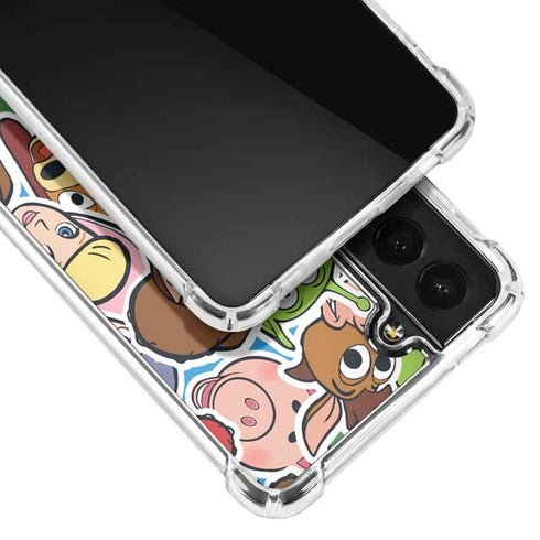 Disney Toy Story Collages Portrait Galaxy S22 Plus Clear Case