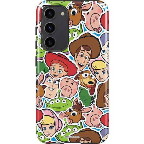 Disney Toy Story Collages Portrait Galaxy S23 Plus Pro Case