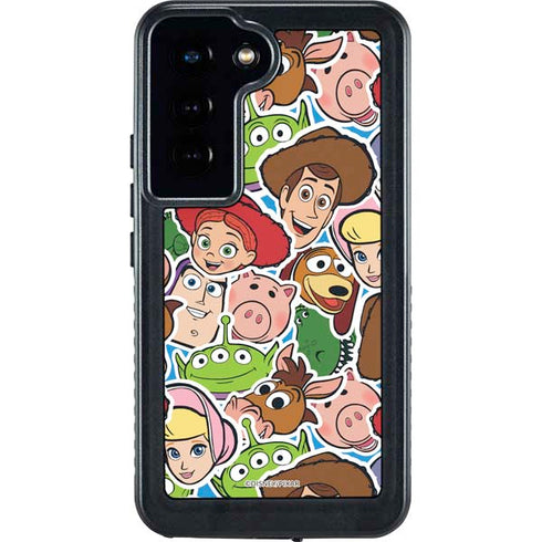 Disney Toy Story Collages Portrait Galaxy S23 Waterproof Case