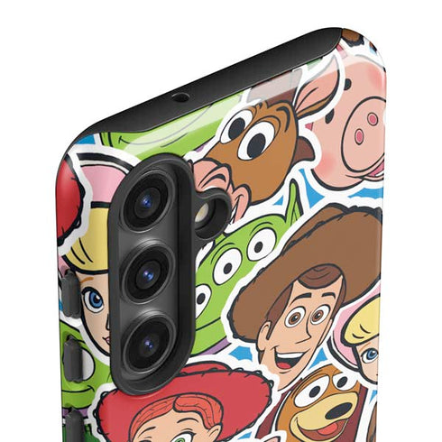 Disney Toy Story Collages Portrait Galaxy S24 Impact Case