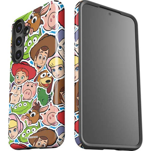 Disney Toy Story Collages Portrait Galaxy S24 Impact Case
