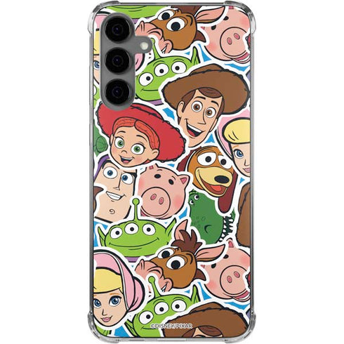 Disney Toy Story Collages Portrait Galaxy S24 Plus Clear Case