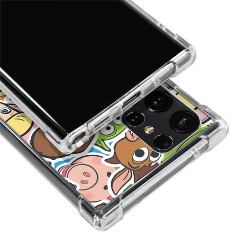Disney Toy Story Collages Portrait Galaxy S24 Ultra Clear Case