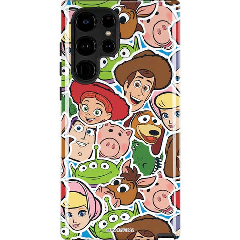 Disney Toy Story Collages Portrait Galaxy S24 Ultra Impact Case