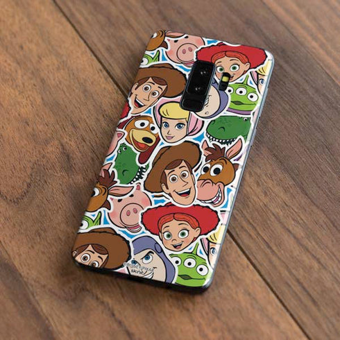 Disney Toy Story Collages Portrait Galaxy S9 Plus Skin