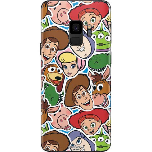 Disney Toy Story Collages Portrait Galaxy S9 Skin