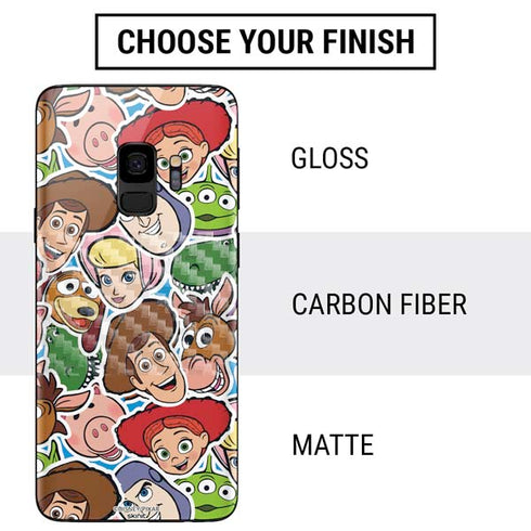 Disney Toy Story Collages Portrait Galaxy S9 Skin