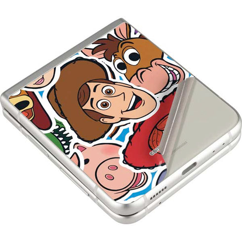 Disney Toy Story Collages Portrait Galaxy Z Flip3 5G Skin