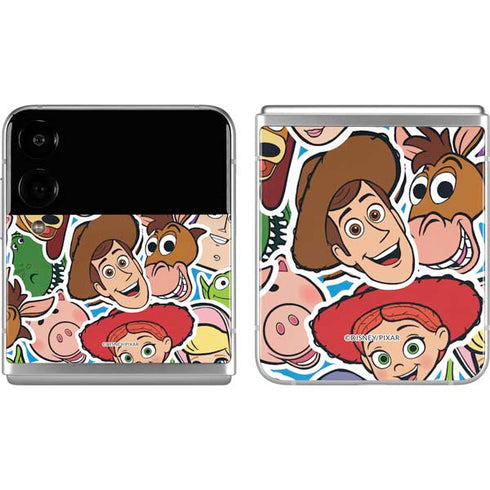 Disney Toy Story Collages Portrait Galaxy Z Flip4 5G Skin