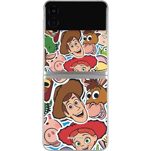 Disney Toy Story Collages Portrait Galaxy Z Flip4 5G Skin
