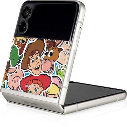 Disney Toy Story Collages Portrait Galaxy Z Flip4 5G Skin