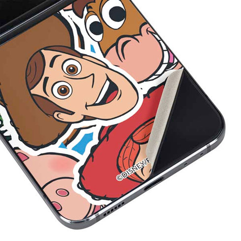 Disney Toy Story Collages Portrait Galaxy Z Flip5 5G Skin