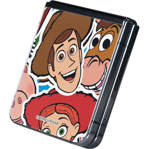 Disney Toy Story Collages Portrait Galaxy Z Flip5 5G Skin
