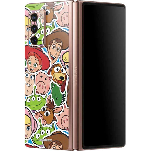 Disney Toy Story Collages Portrait Galaxy Z Fold2 5G Skin