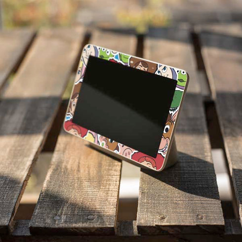 Disney Toy Story Collages Portrait Google Home Hub Skin